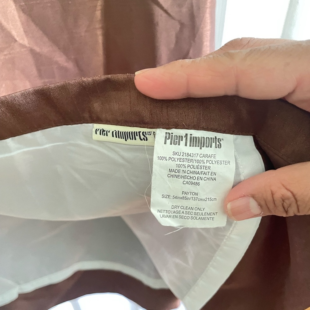 •Pier 1 Imports Curtains (Pair) - Picture 6 of 6